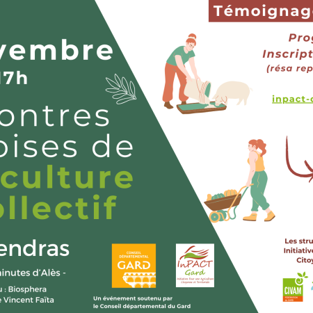 Rencontres gardoises de l'agriculture en collectif